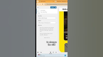 How to Add Site Icon in WordPress - WordPress Favicon Tutorial