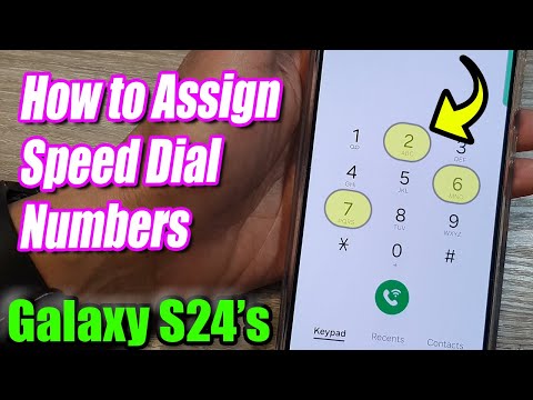 Galaxy S24 Speed Dial Setup: Call Favorites Fast!