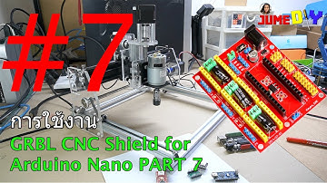 กำหนด ค่าพื้นฐาน GRBL และทดสอบการเดินเครื่อง cnc - PART 7