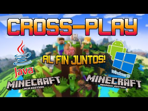 TUTORIAL | JUGAR MINECRAFT BEDROCK EN SERVERS DE JAVA - CROSSPLAY MINECRAFT