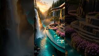 $50 Million Futuristic Forest Cabin Tour 🌲✨ | Luxury Sci-Fi Nature Retreat Hidden in the Mountains