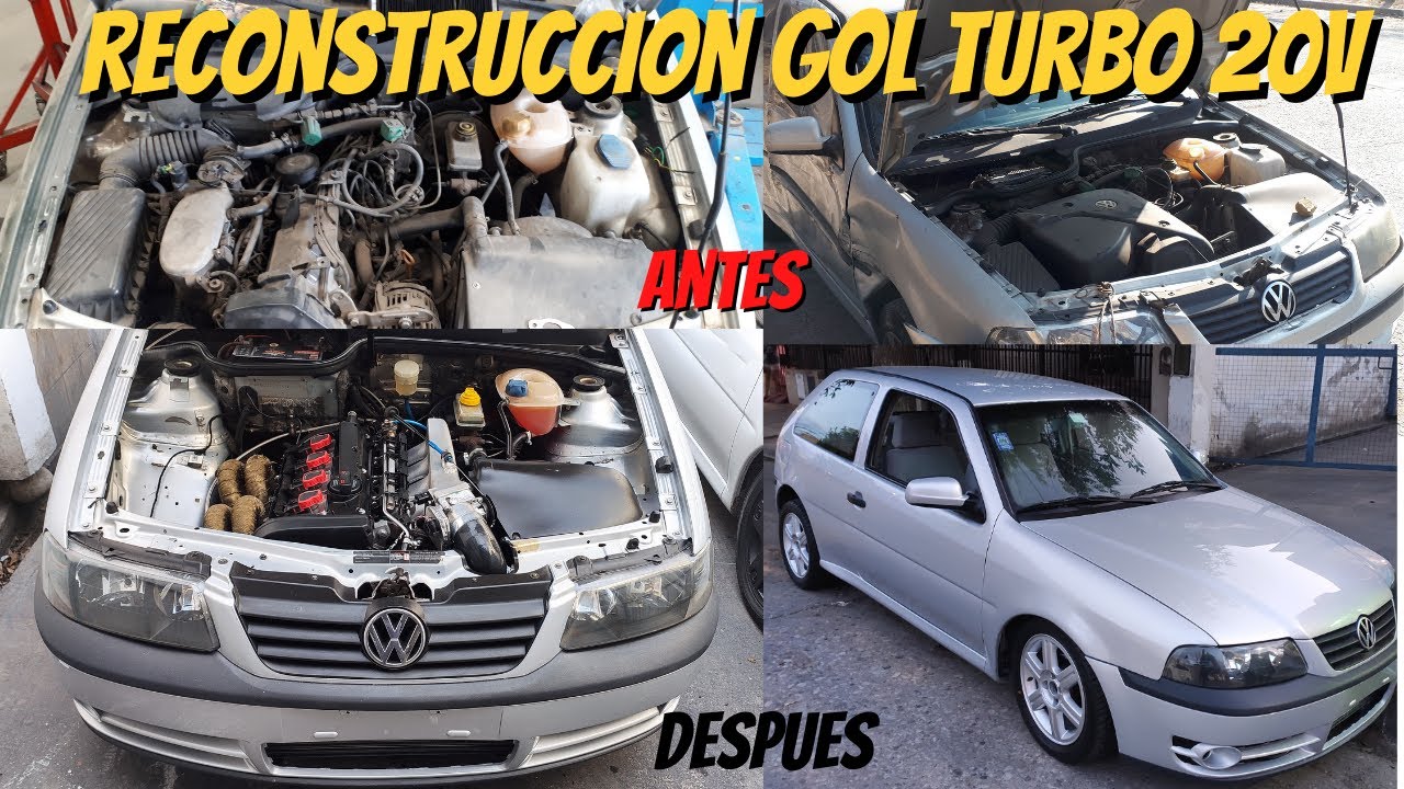 VW GOL TURBO 20V RECONSTRUCCIÓN COMPLETA Y PREPARACIÓN TURBO
