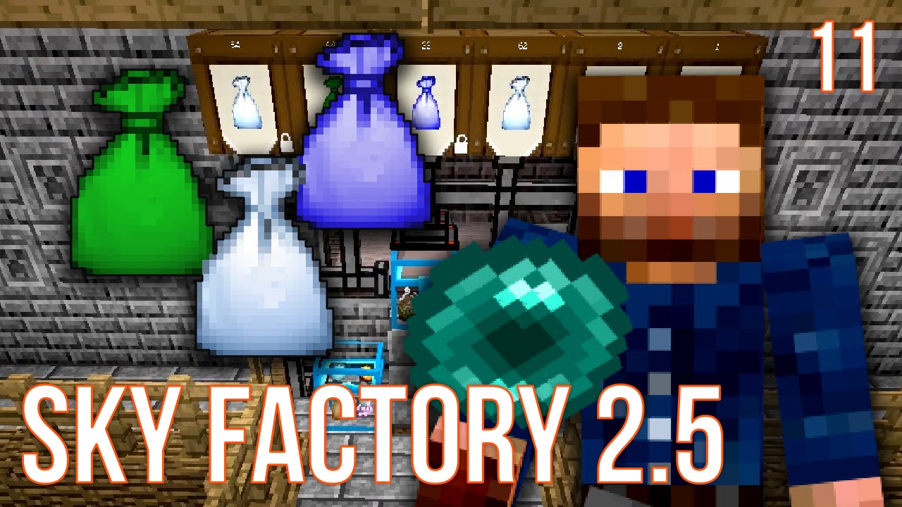LOOT BAGS!!! | SKY FACTORY 2.5 | EPISODE 11 ftb sky odyssey