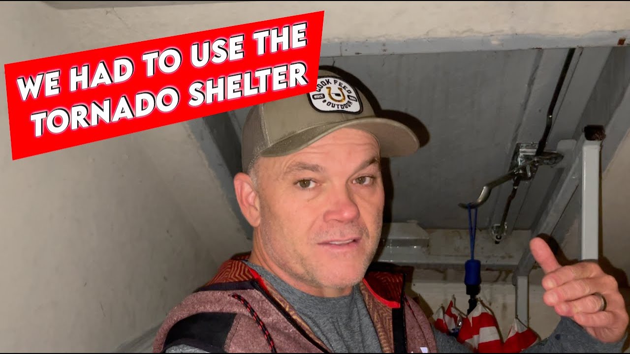 Tornado Warning. All Of Us Had To Run For It.