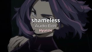 shameless - audio edit