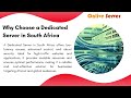The Power of Choice: Onlive Server's Customizable South Africa Dedicated Servers Plans