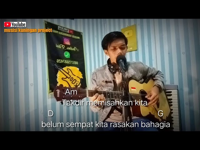 ARJUNA 89 - TAKDIR MEMISAHKAN  ( LIRIK DAN KUNCI GITAR MUDAH ) class=