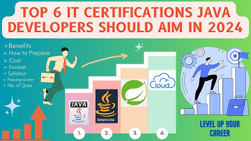 Top 6 Java Certifications to Level Up Your Career Java, Enterprise, Web and Cloud