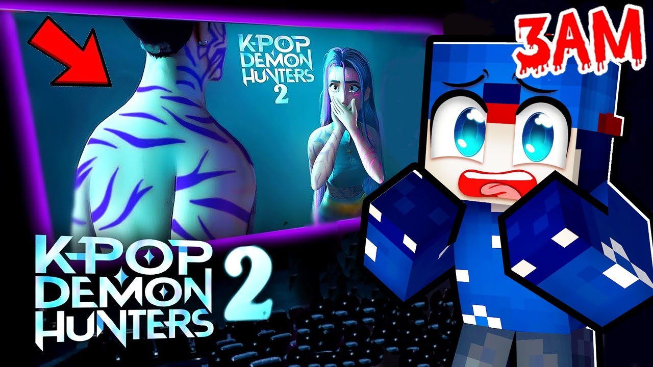 NE JAMAIS ALLER VOIR LE NOUVEAU FILM KPOP DEMON HUNTERS 2 À 3H00 DU MATIN SUR MINECRAFT !