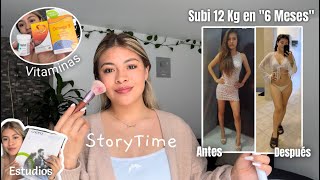 SUBÍ 12 KILOS en 6 Meses #storytime ✨ ¿Estoy Embarazada? 🤰/ Maquíllate Conmigo 💄Ammy Alvarado