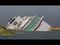 Wonder of the Seas sinks like Costa Concordia