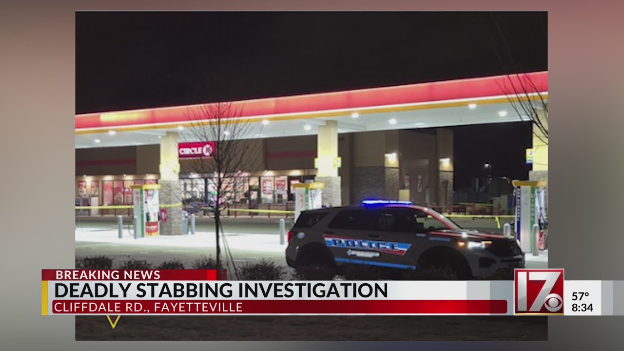 Man dead after stabbing outside Fayetteville gas station, police say ...