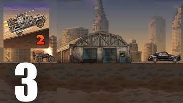 Earn To Die 2 Part 3 : Car 1 Reached & Got New Car 2 Day 34 to 44 (Android/iOS Gameplay Walkthrough)