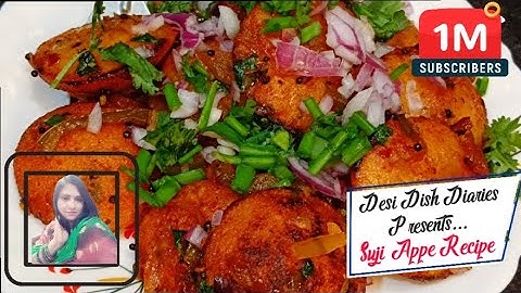 Suji Appe recipe | गोल गोल फुले फुले रवा ( सूजी ) के आप्पे | Instant Suji / Rava Appe Recipe |#viral