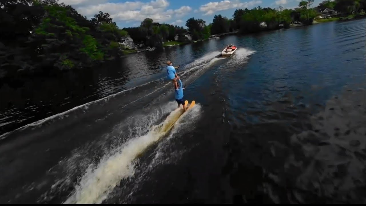 SOKOKIS LAKE SKI SHOW /2023 / LIMERICK MAINE /FPV YouTube