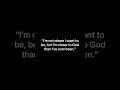 Not There Yet… But Closer to God