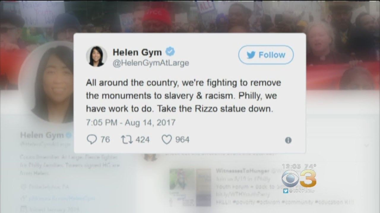 Councilwoman Tweets Calling For Removal Of Former Phila. Mayor Frank Rizzo Statue