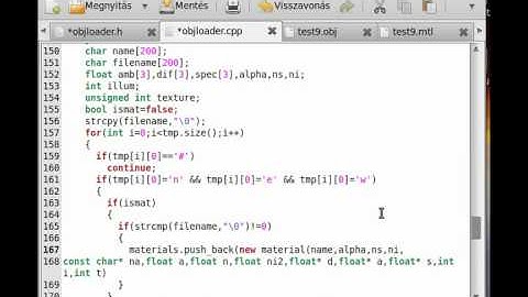 OpenGL (SDL,C++) tutorial 12 - obj file loader, material and UV textures (part 4)