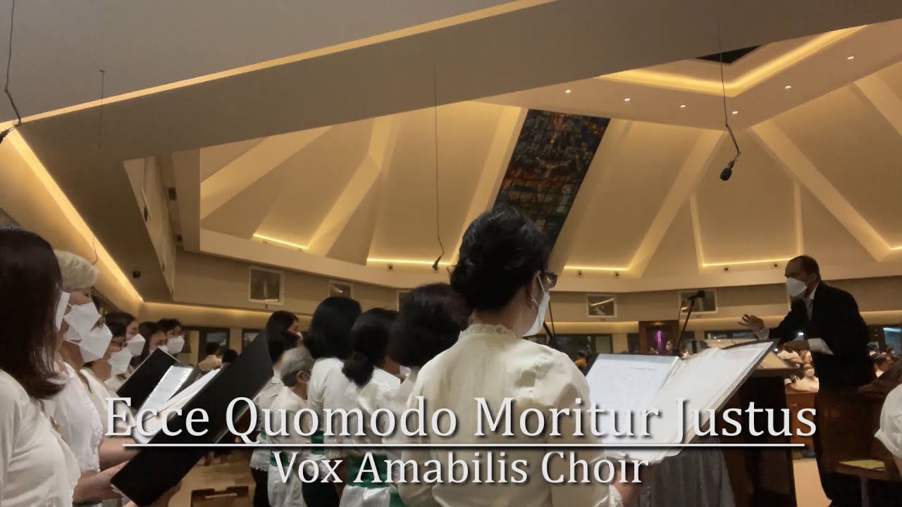 Ecce Quomodo Moritur Justus (J. Handl) - Vox Amabilis Choir