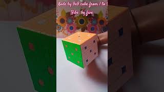 cube in number pattern         #cube #cubing #cebuspeedcubers #bigstancubes