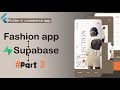 Fashion App with Supabase by Flutter | Flutter E commerce App #tutorial  part 3 #supabase #flutter