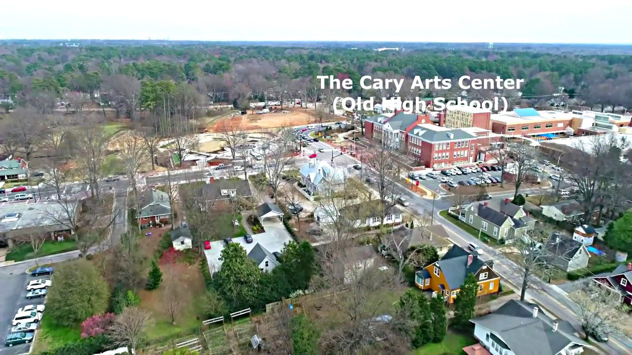 The Cary Cottages Aerial Drone Video