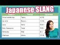 Essential Japanese slang スラング that everyone should know! | Learn Japanese Online
