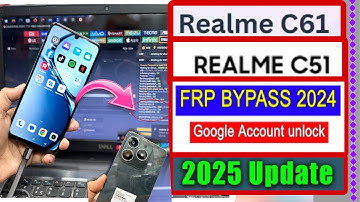Realme C61 FRP Bypass Unlock Tool 🔥 Realme (RMX3930) Google Account Remove New Update 2025