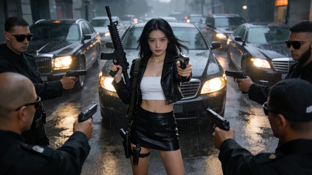 Admise à l’école de police, famille massacrée ; elle infiltre la mafia pour se venger.