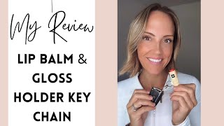 Review of Thread Wallets Elastic Chapstick and Lip Gloss Holder Keychain