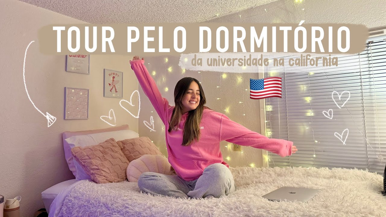 TOUR PELO MEU DORMITÓRIO DA UNIVERSIDADE NOS EUA | 2025 (PLNU)