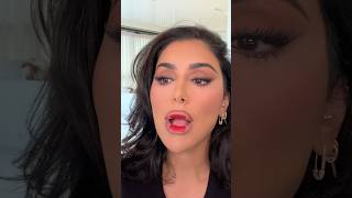 Cola lips #hudabeauty #makeup #howto