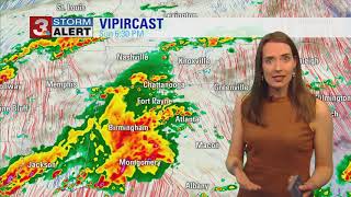 Alison Pryor’s Saturday weather