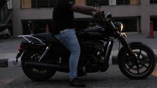 CINEMATIC LOOK HARLEY DAVIDSON street 750 | BS4 | 2018 | Rule the Roads.