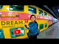 First experience double decker train jaipur to delhi vlog   ac double decker train inside view