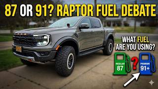 The Truth About 87 Octane In The 2025 Ranger Raptor