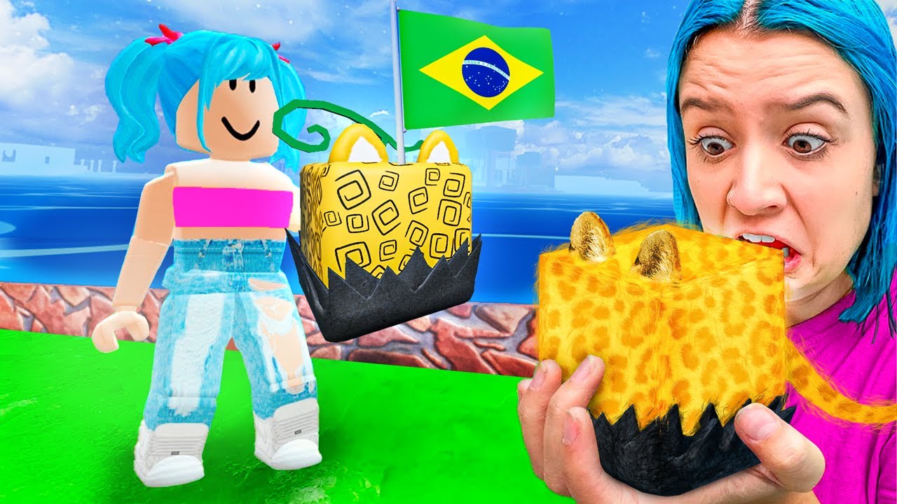 Frutas na VIDA REAL de cada PAÍS no Blox Fruits