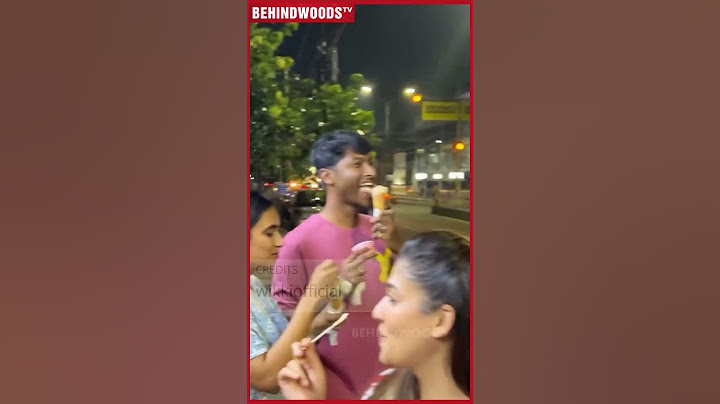 Nayan, Mam Banner-லயும் நீங்கதான் இருக்கீங்க.. நீங்க கண்டுக்காம Ice Cream சாப்பிடுறீங்க🥰 Cute Video