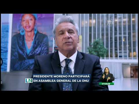 Lenín Moreno participará en la Asamblea General de la ONU presidente del salvador