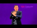 Understanding Humankind Through Gesture | Benjamin Lewis | TEDxGallaudet