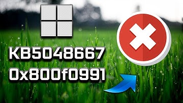 KB5048667 Update Not Installing Install Error 0x800f0991 On Windows 11 FIX💻✔️