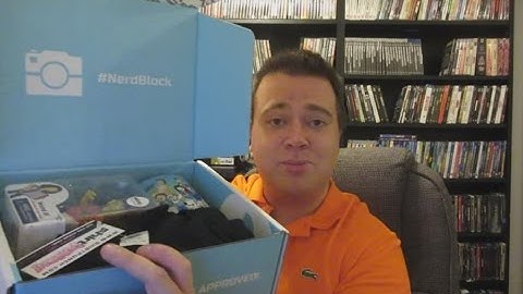 My First Nerd Block ! Unboxing April 2016 - Parody Theme
