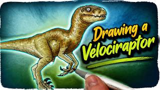 Drawing a Velociraptor: From Jurassic World: The Game