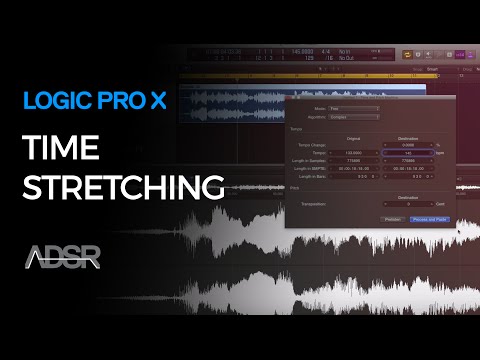 Time Stretching in Logic Pro X