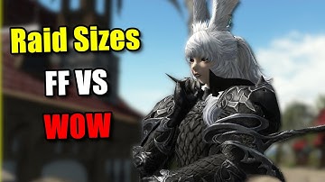 What is The Best Raid Size? FFXIV WoW