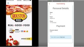 Food Ordering App View screenshot 2