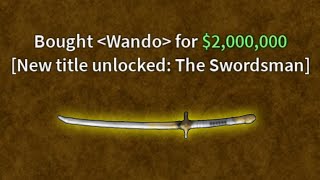 I Obtained Wando | future revamp sword.... ( Blox Fruits )