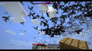 Minecraft 1.0 - Spawning 7500 EnderDragon!!! Minecraft 1.0 - Spawning 7500 EnderDragon!!!
