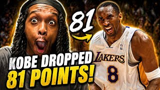 I Was NOT Ready for Kobe’s 81 Points…