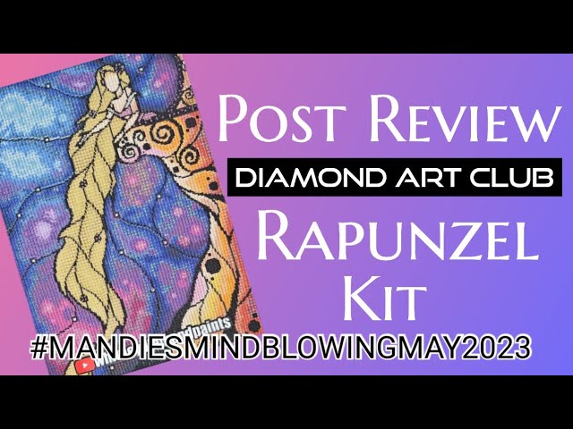 Brutally Honest Diamond Art Club Post Review - Tangled 